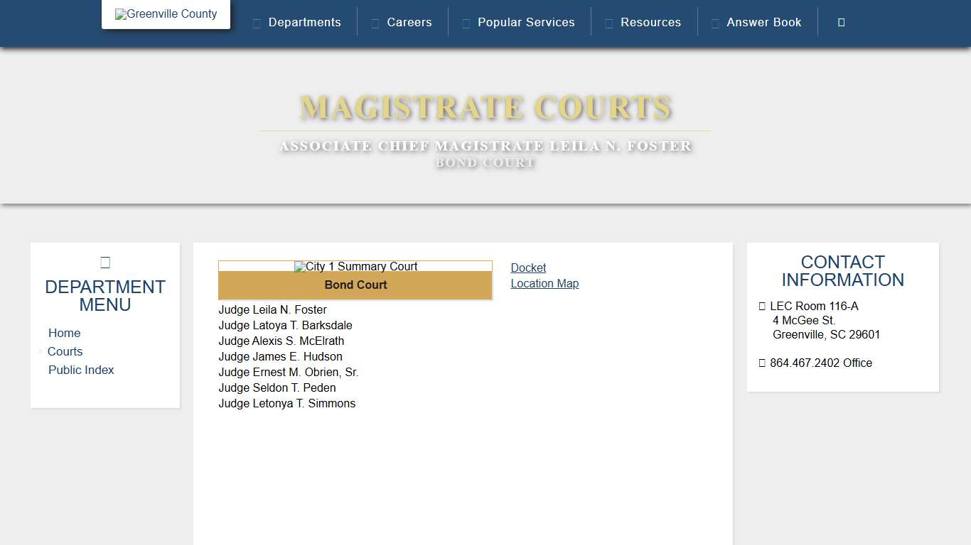 County of Greenville, SC